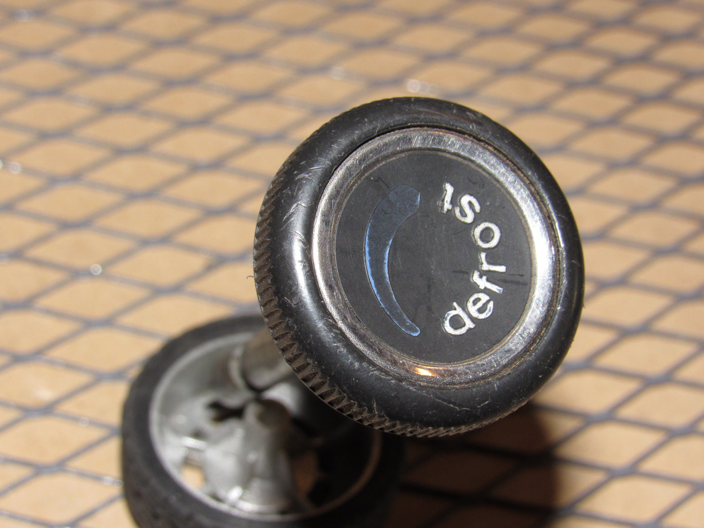 77-95 Mercedes Benz T1 Van OEM Temperature Climate Control Defroster Switch Knob