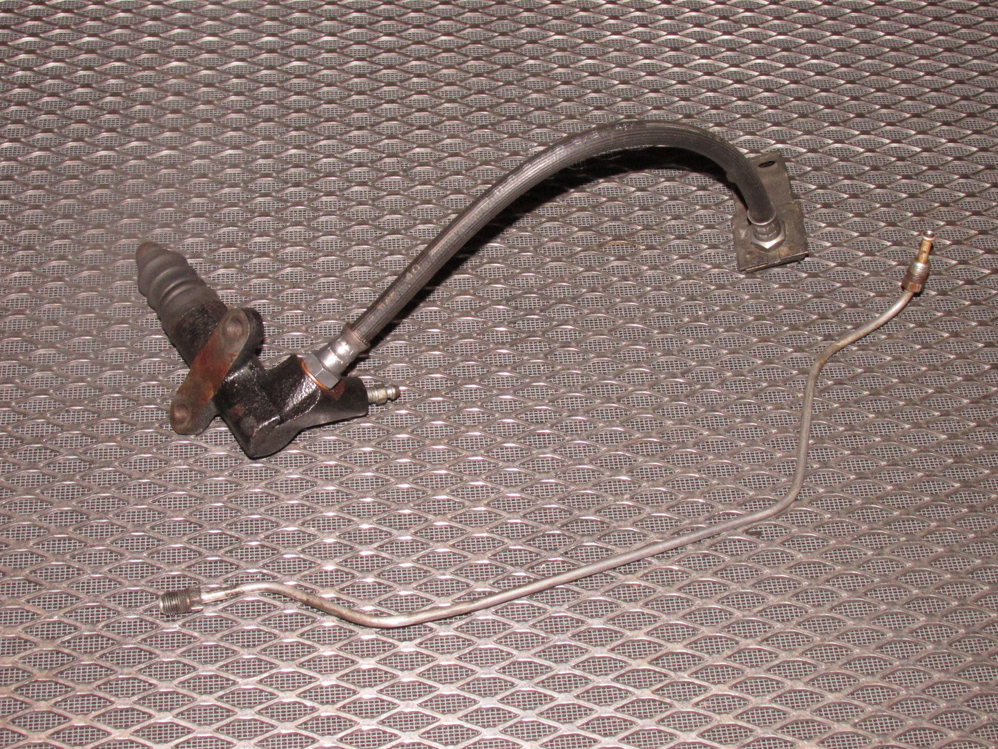 84 85 Mazda RX7 OEM 12A Clutch Slave Cylinder & Linkage