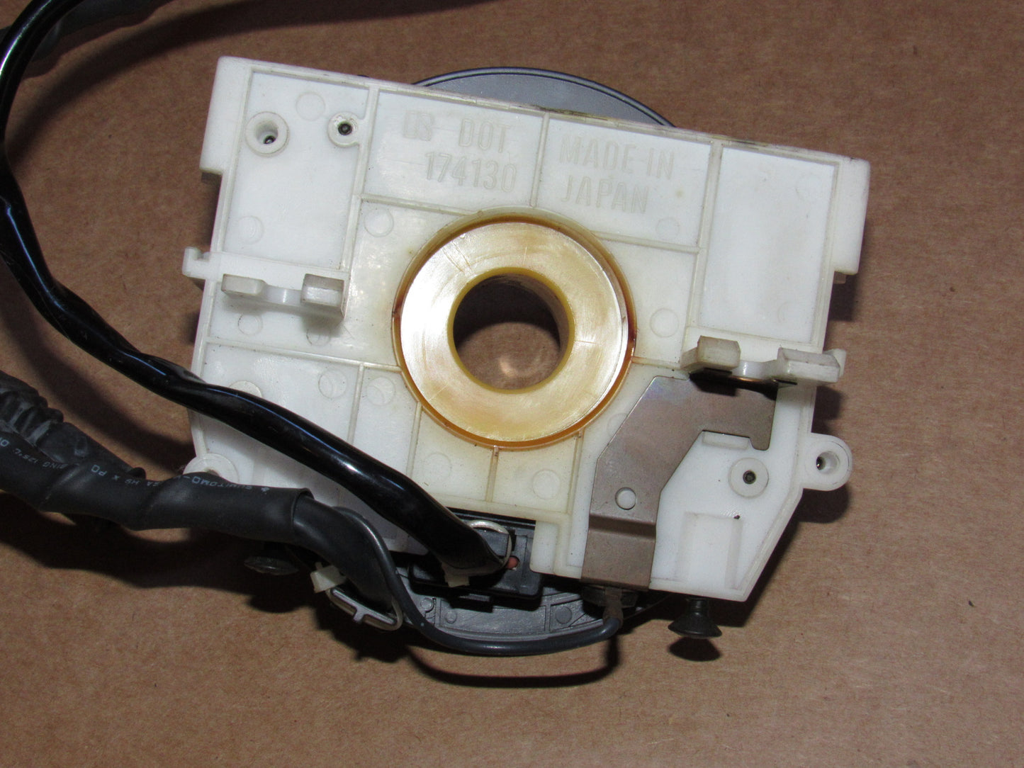 90 91 Mazda RX7 Convertible OEM Steering Wheel Column Switch Horn Connector Reel