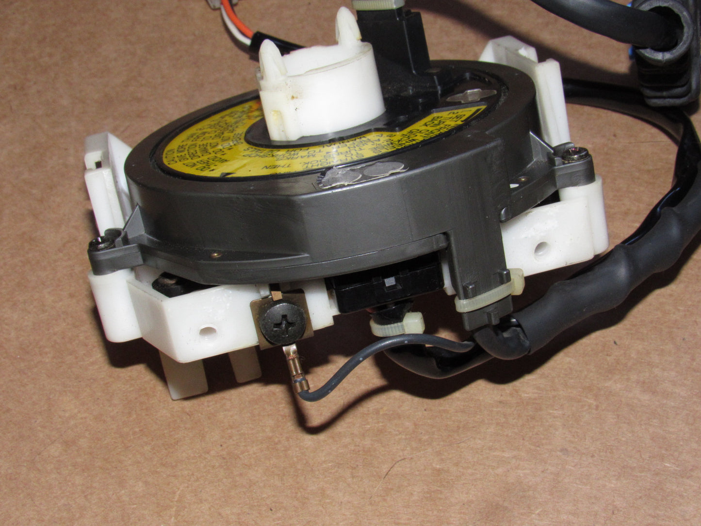 90 91 Mazda RX7 Convertible OEM Steering Wheel Column Switch Horn Connector Reel