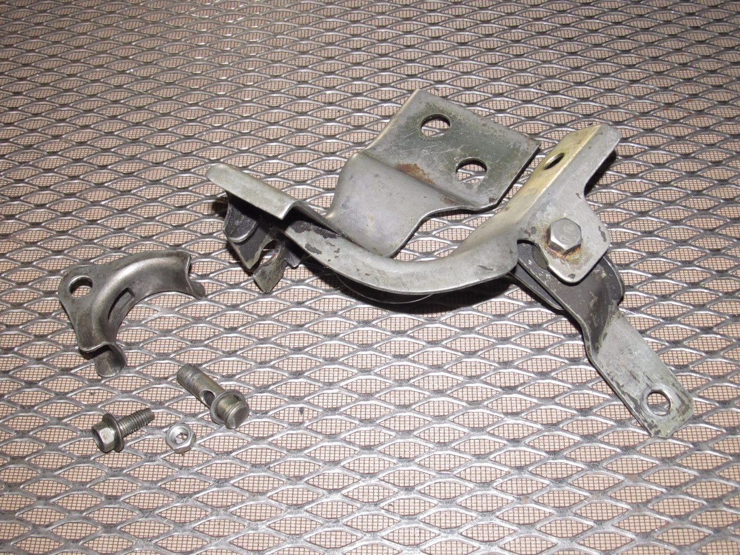 79 80 Datsun 280zx OEM Parking Brake Cable Tensioner Bracket