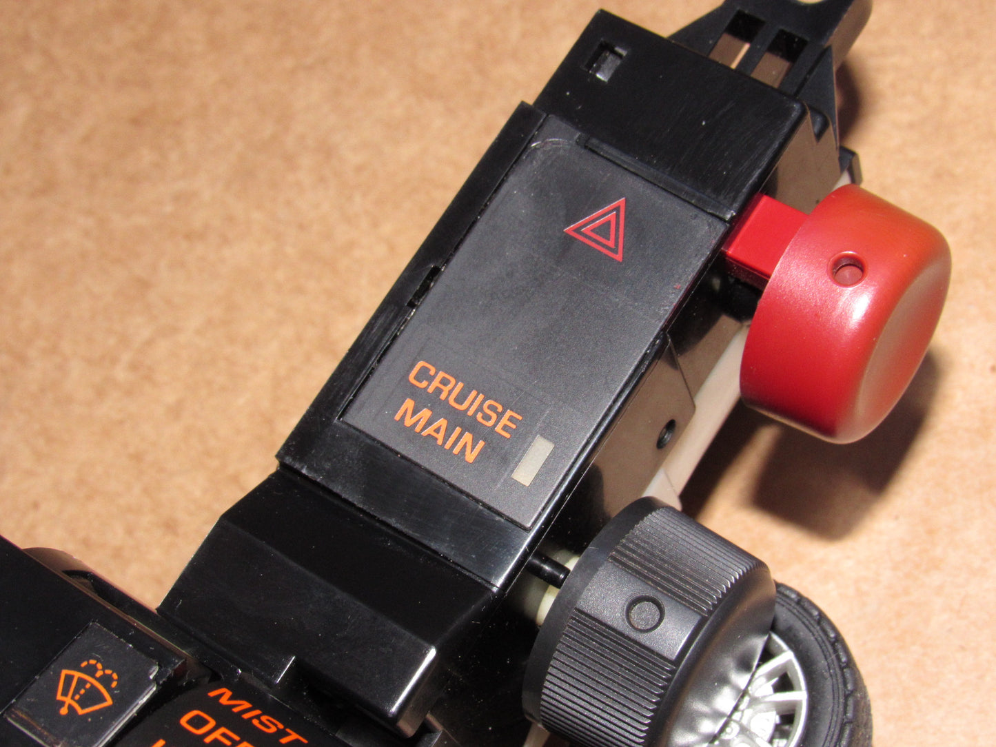 90 91 Mazda RX7 OEM Wiper Hazard Light & Cruise Control Switch