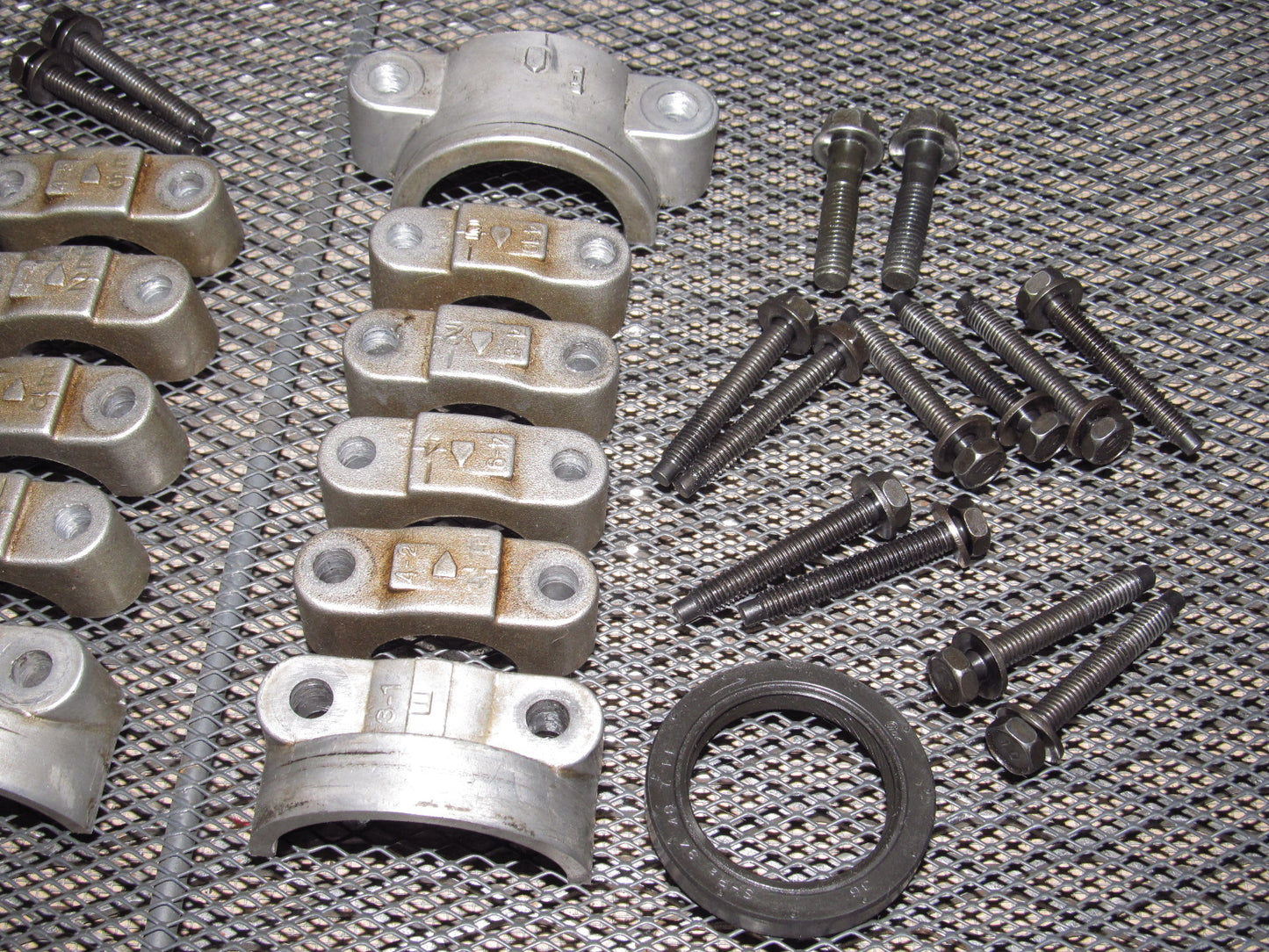 94 95 96 97 Mazda Miata OEM Camshaft Bearing Cap & Bolt - Set