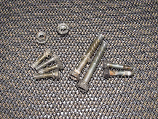 89 90 91 92 Toyota Supra OEM Water Pump Mounting Bolts & Nuts - 7MGE