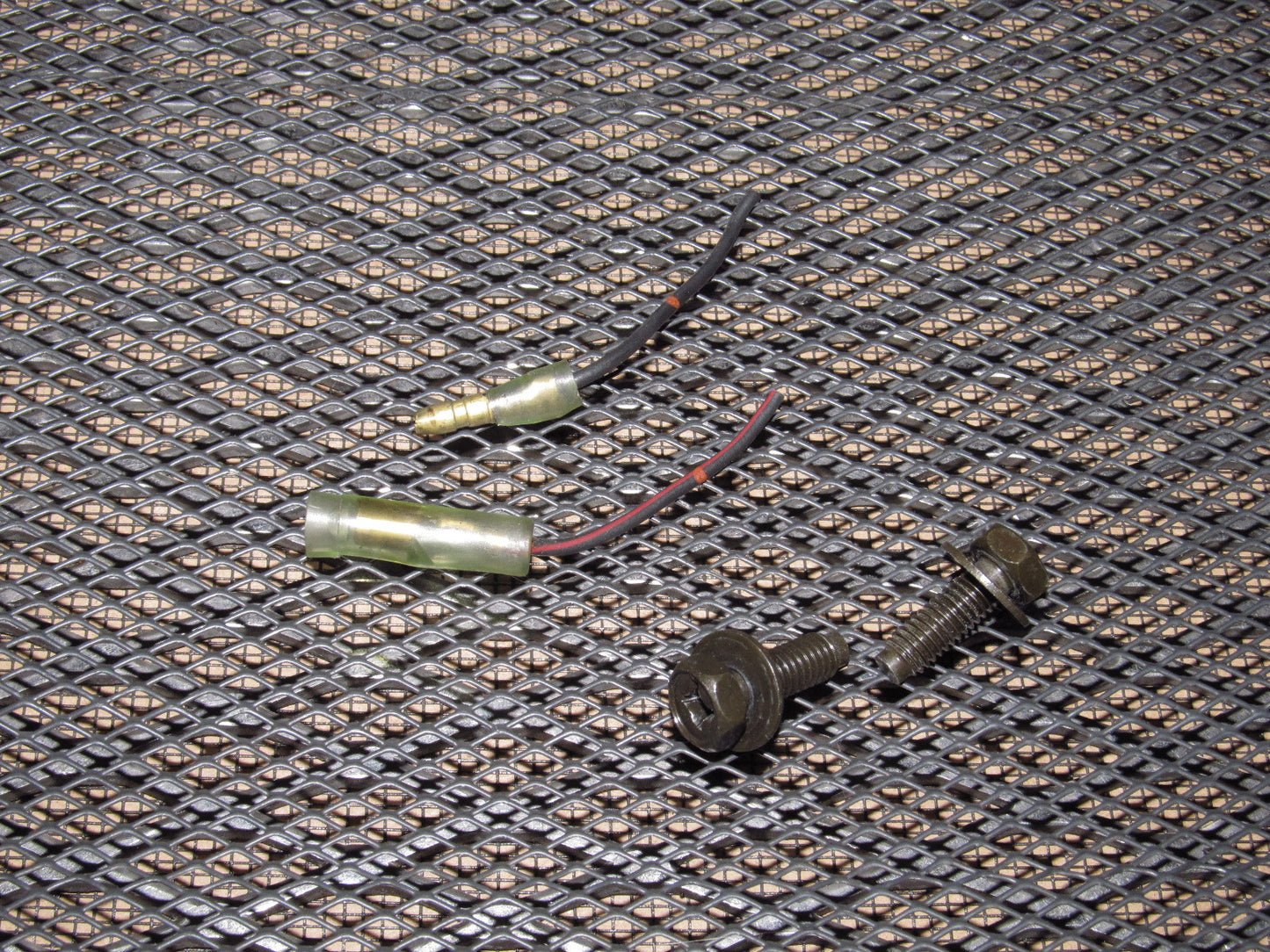 90-96 Nissan 300zx OEM Glove Box Latch Striker & Light