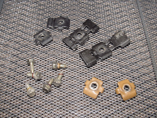 81-83 Mazda RX7 OEM Firewall Fuel Vacuum Brake Line Holder