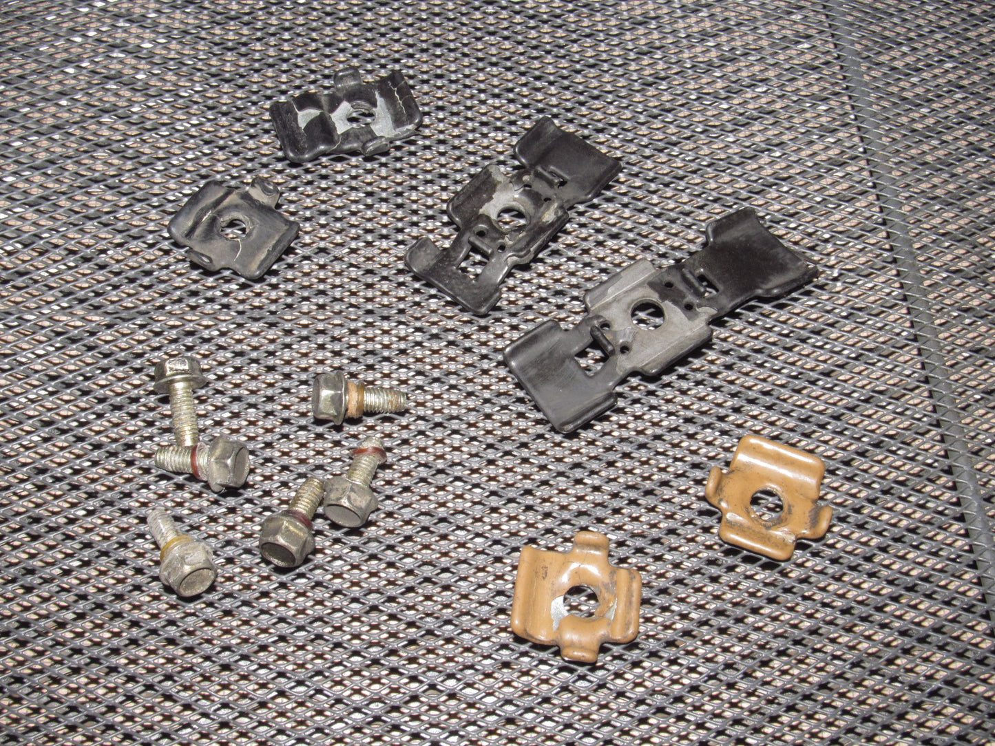 81-83 Mazda RX7 OEM Firewall Fuel Vacuum Brake Line Holder