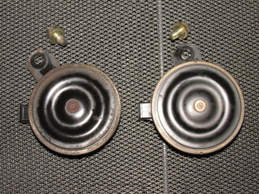 87 88 89 Toyota MR2 OEM Exterior Engine Horn Set