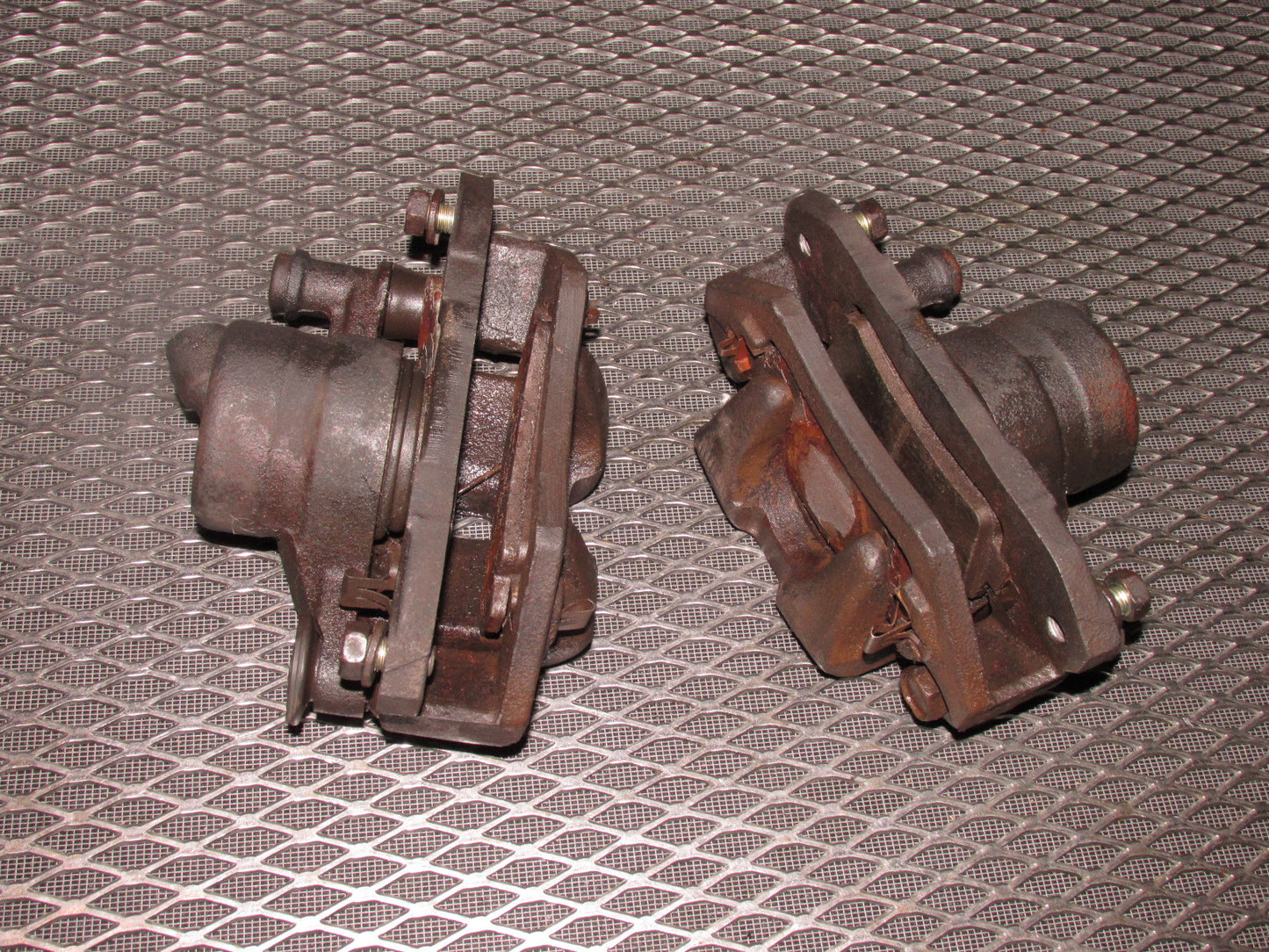 84 85 Mazda RX7 OEM 12A Front Brake Caliper - Set