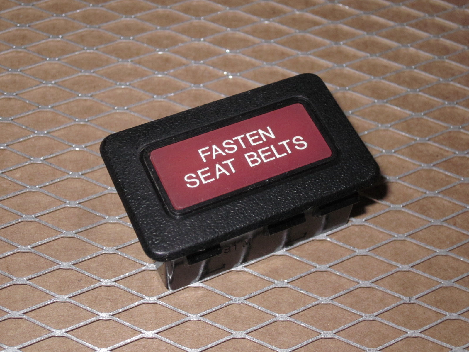 75 76 77 78 Datsun 280z OEM Fasten Seat Belt Light Lamp Housing