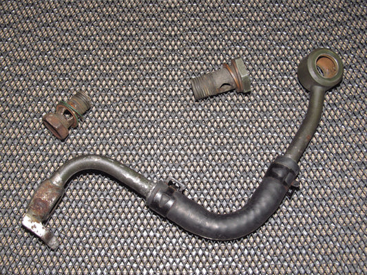 89 90 91 92 Toyota Supra OEM Engine Coolant Water Line - 7MGE