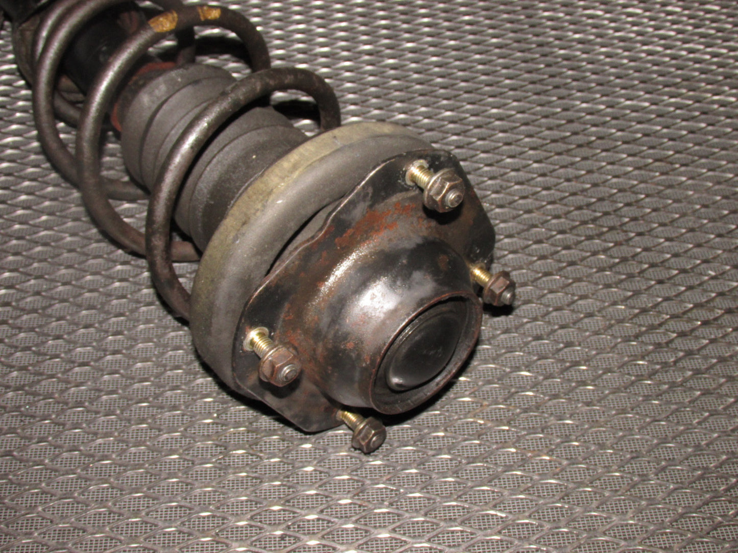 84 85 Mazda RX7 OEM 12A Front Wheel Spindle & Shock Assembly - Left