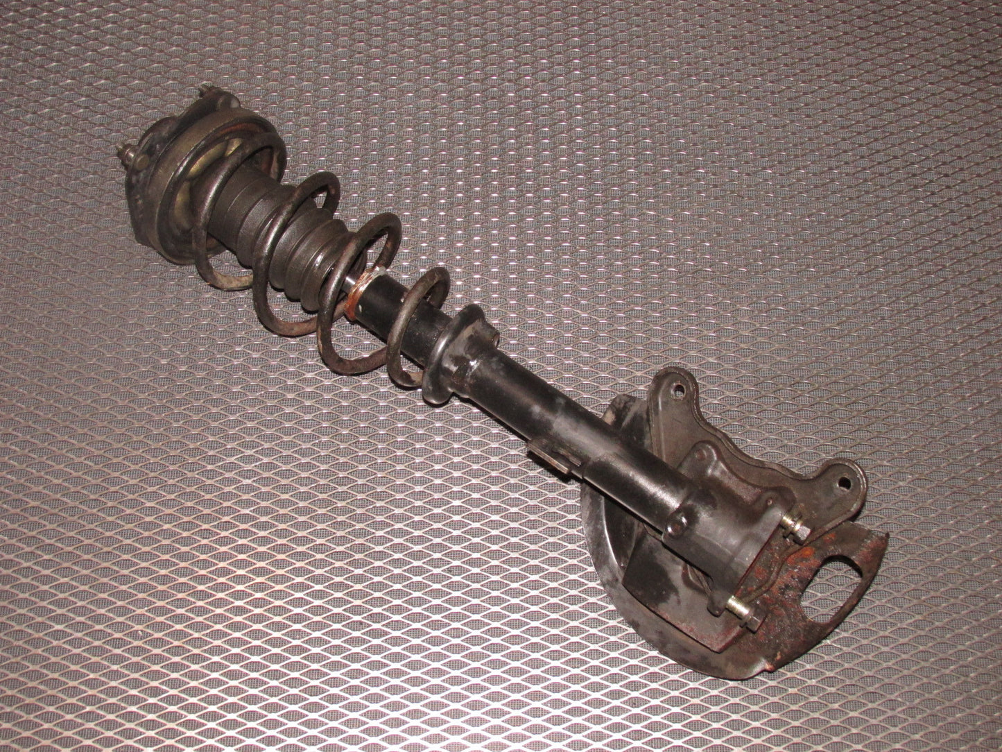 84 85 Mazda RX7 OEM 12A Front Wheel Spindle & Shock Assembly - Right
