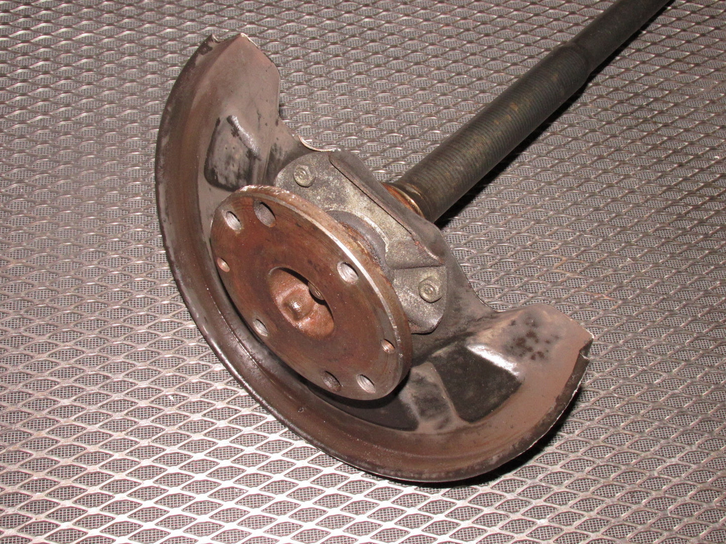 84 85 Mazda RX7 OEM 12A Rear Wheel Spindle & Hub - Left