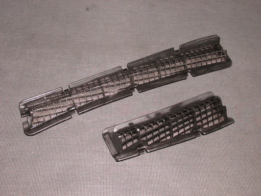 87 88 89 Toyota MR2 OEM Front Wiper Cowl Panel Drain Vent - Set