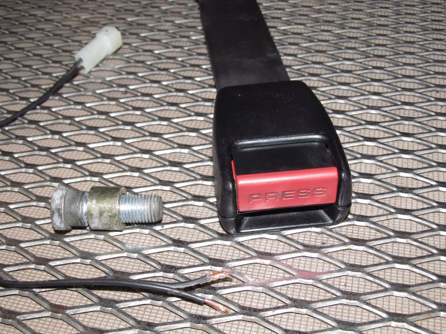 83-85 Porsche 944 OEM Front Seat Belt Buckle - Left