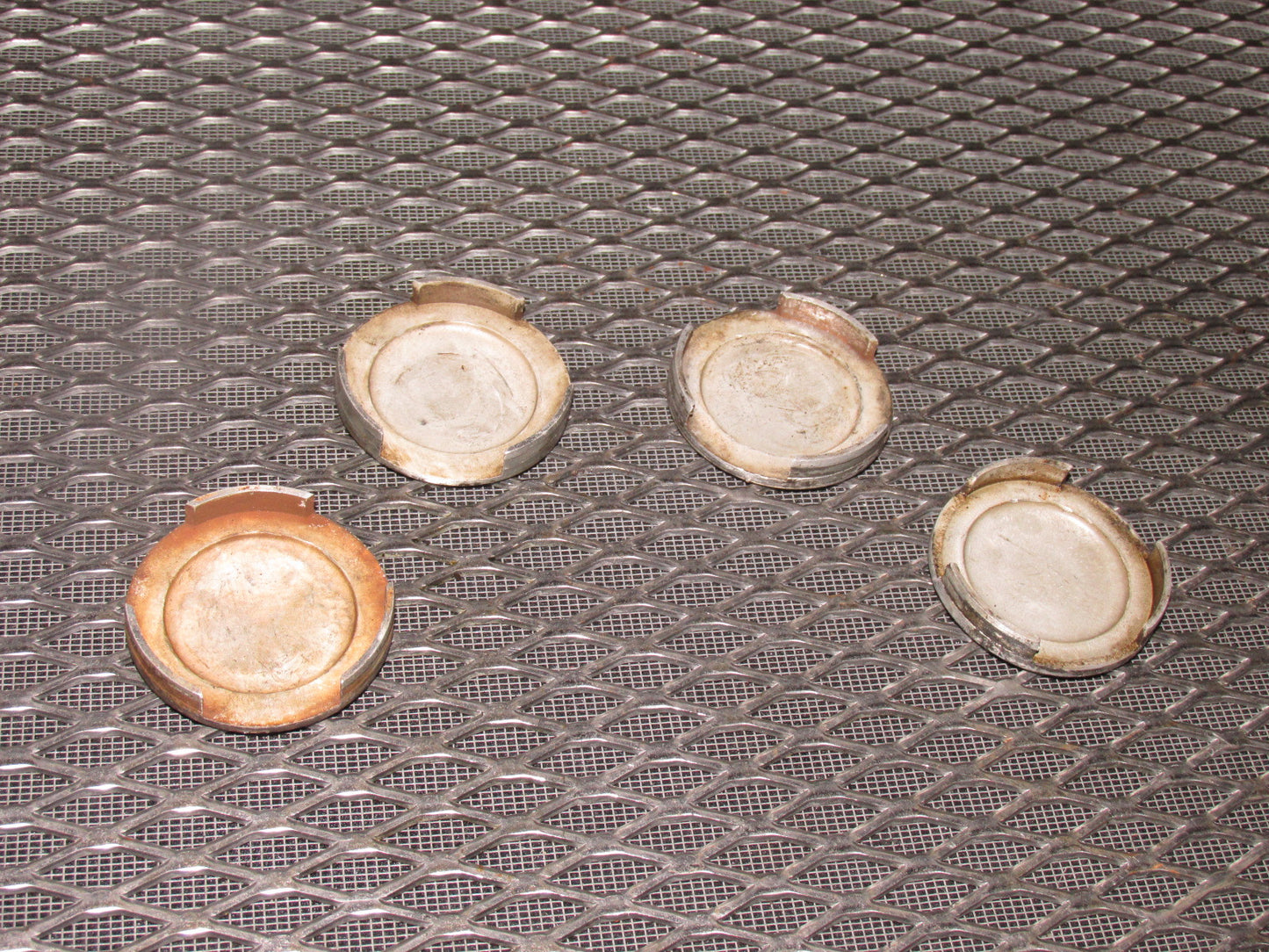 84 85 Mazda RX7 OEM GSL Wheel Center Cap Set