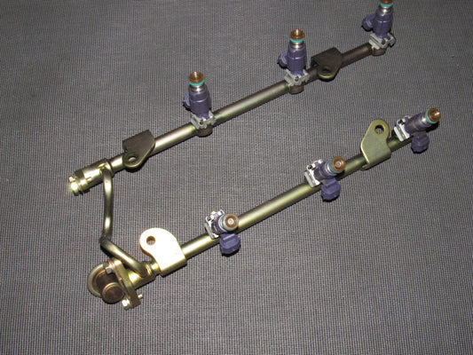 03 04 Infiniti G35 Sedan OEM Fuel Rail With Injector Set