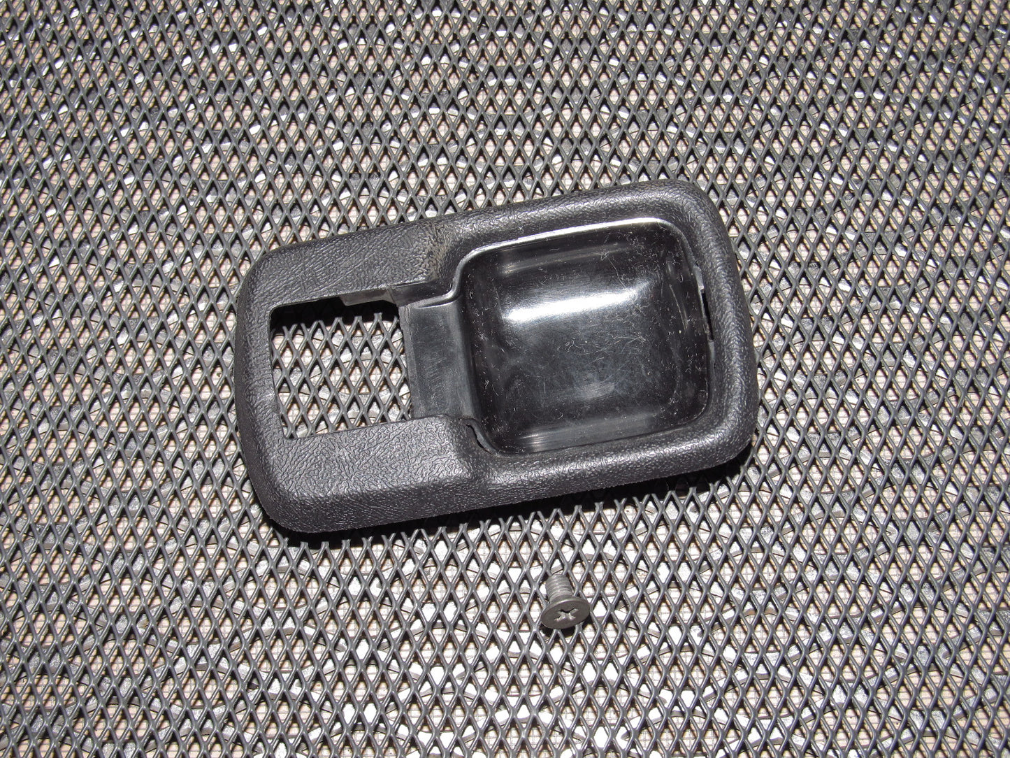 83-85 Porsche 944 OEM Interior Door Handle Bezel Trim - Left