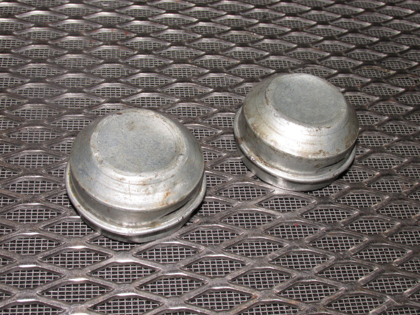 84 85 Mazda RX7 OEM Front Wheel Hub Center Cap - Set
