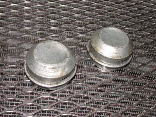 84 85 Mazda RX7 OEM Front Wheel Hub Center Cap - Set