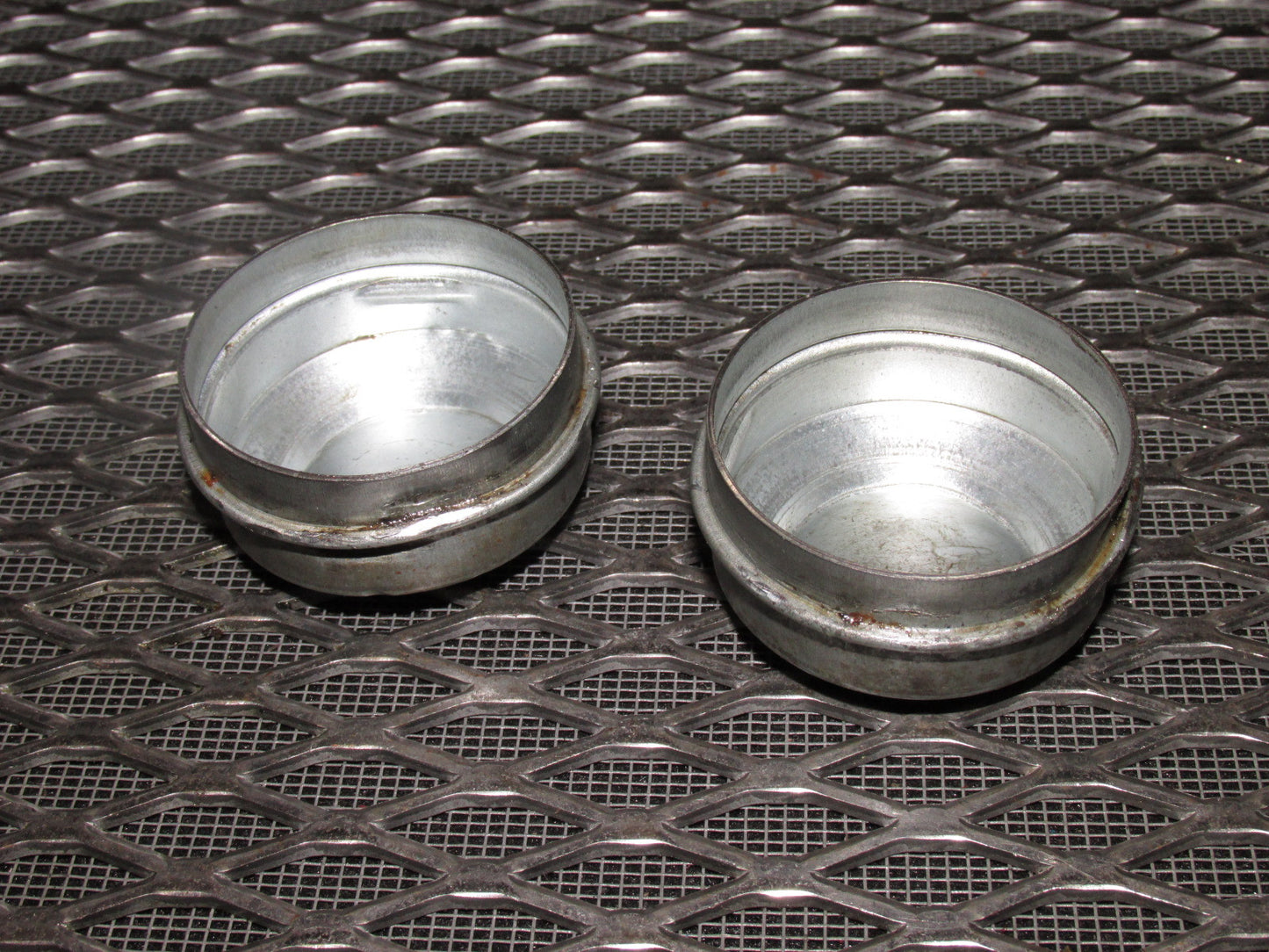 84 85 Mazda RX7 OEM Front Wheel Hub Center Cap - Set