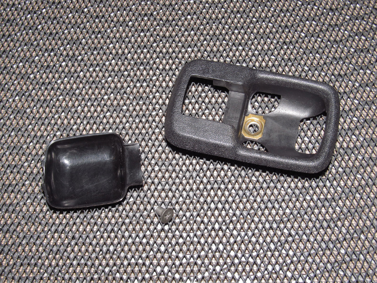 83-85 Porsche 944 OEM Interior Door Handle Bezel Trim - Right