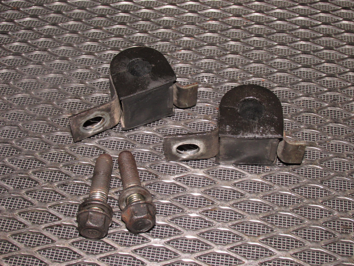 84 85 Mazda RX7 OEM Rear Stabilizer Mount Set