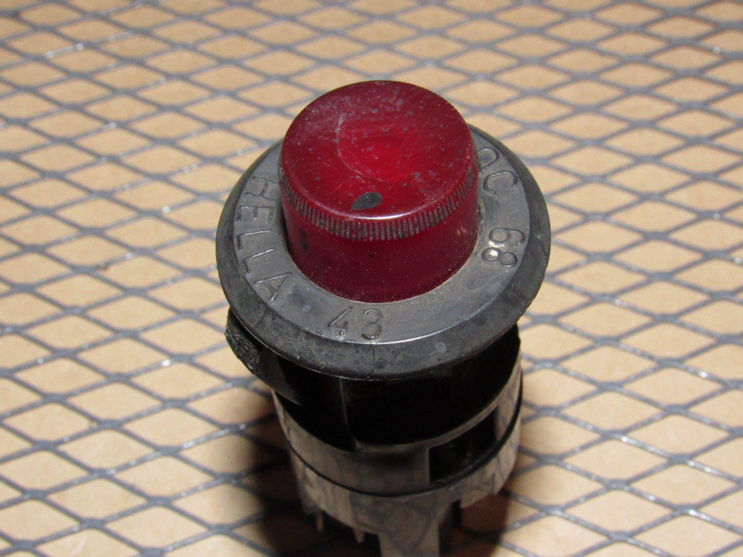 77-95 Mercedes Benz T1 Van OEM Flasher Hazard Emergency Switch