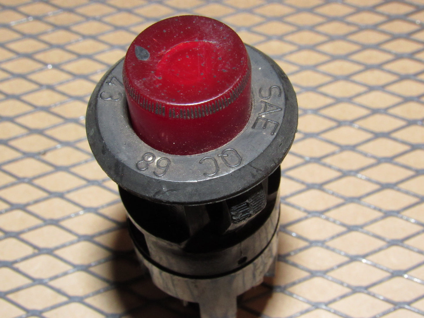 77-95 Mercedes Benz T1 Van OEM Flasher Hazard Emergency Switch