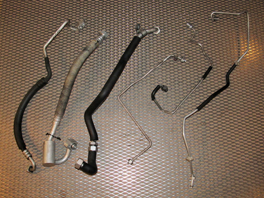 92 93 94 Nissan 240SX OEM A/C Fitting Hose Line Set