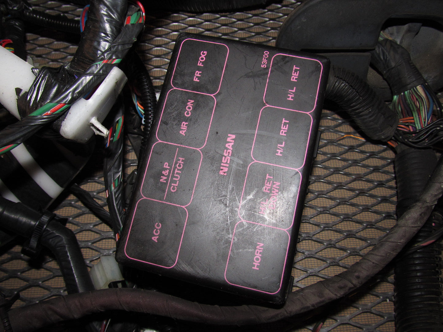 91 92 93 94 Nissan 240SX OEM Fuse Box Wiring Harness
