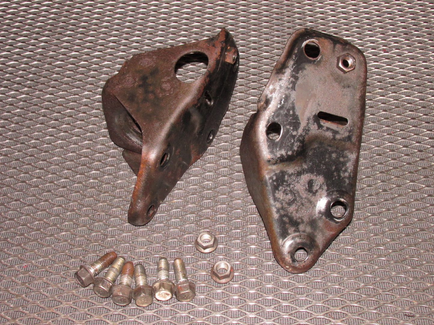 84 85 Mazda RX7 OEM Front Strut Rod Bracket - Sub Frame