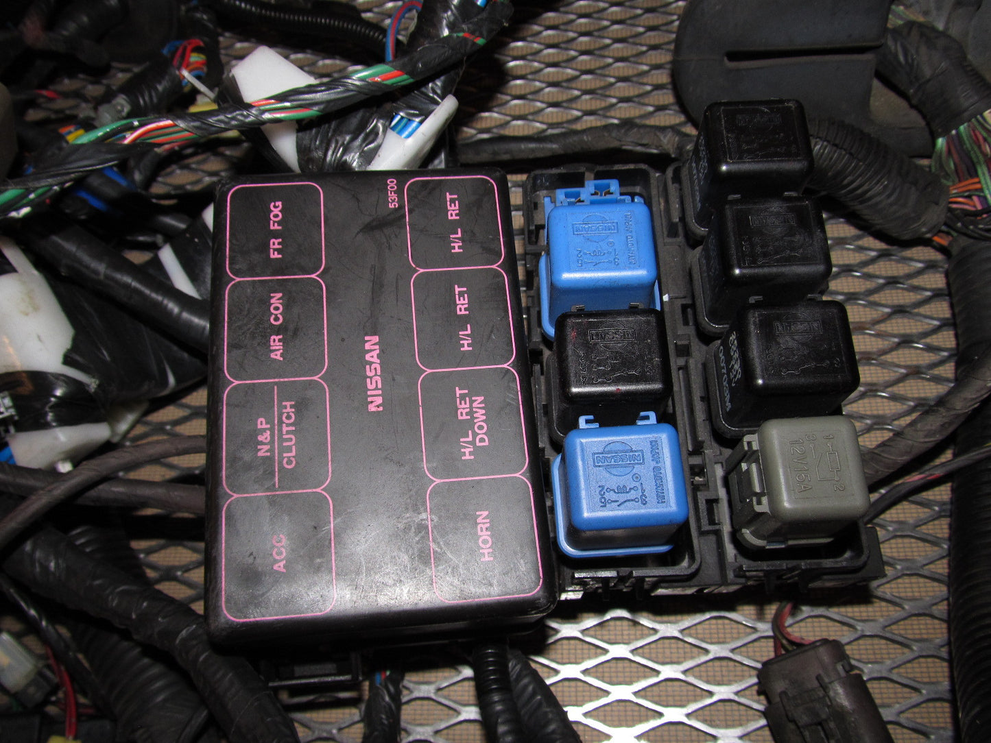 91 92 93 94 Nissan 240SX OEM Fuse Box Wiring Harness