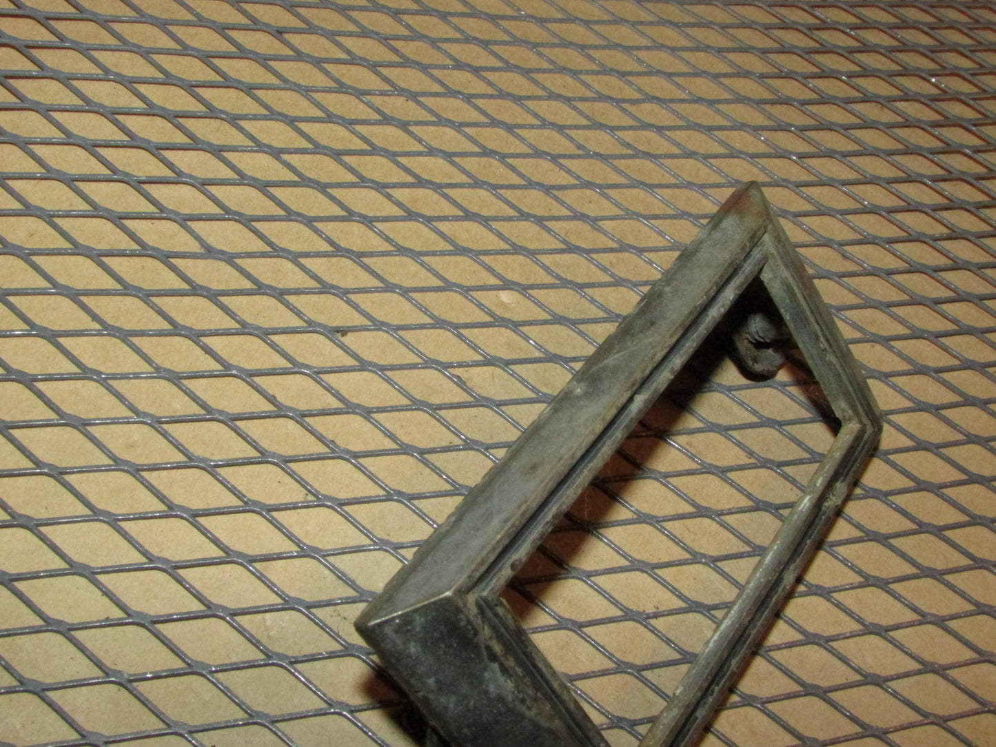 68 Chevrolet Camaro OEM Rear Front Side Marker Light Lamp Mounting Chrome Bezel