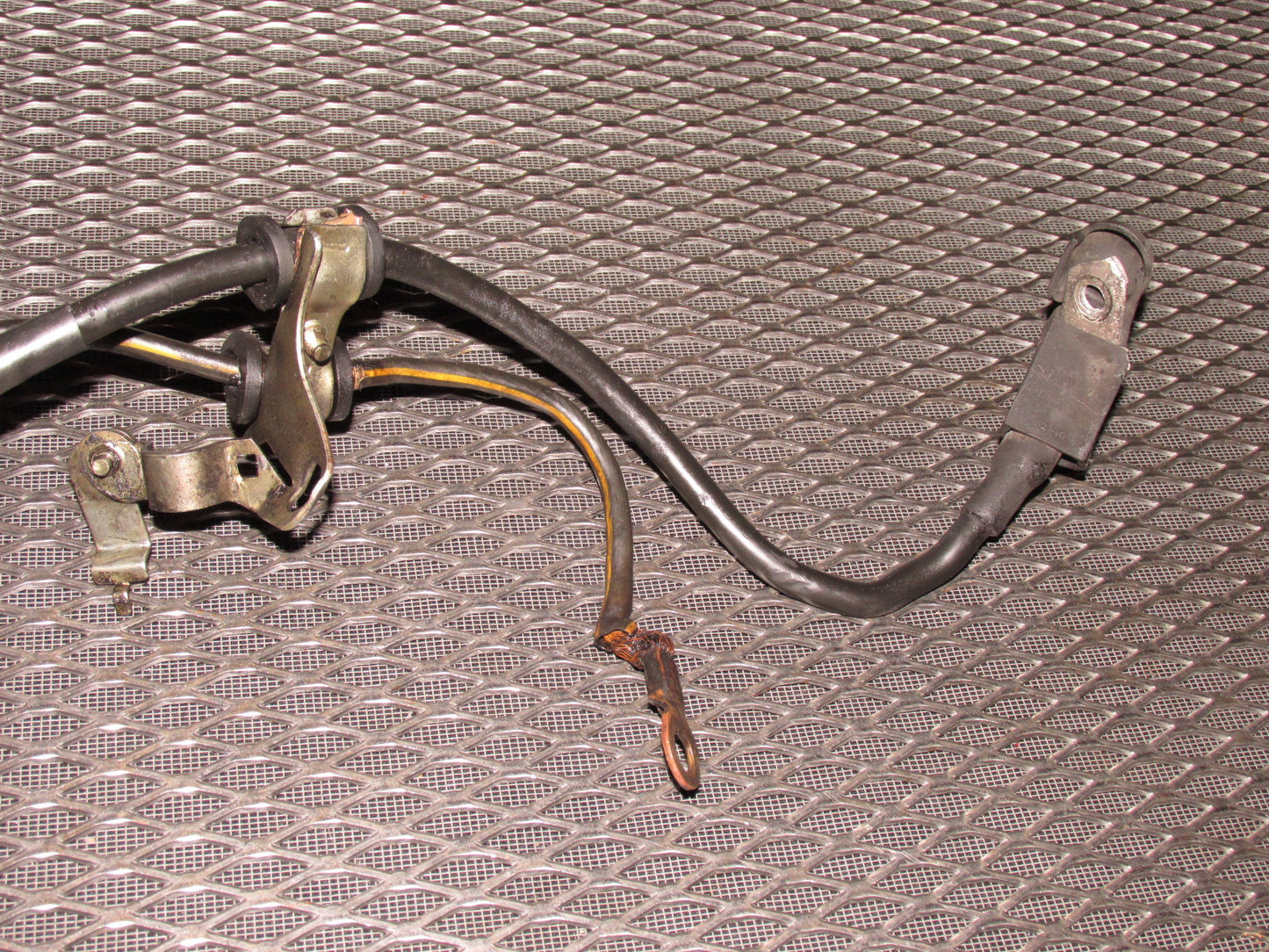 84 85 Mazda RX7 OEM Battery & Starter Cable - 12A