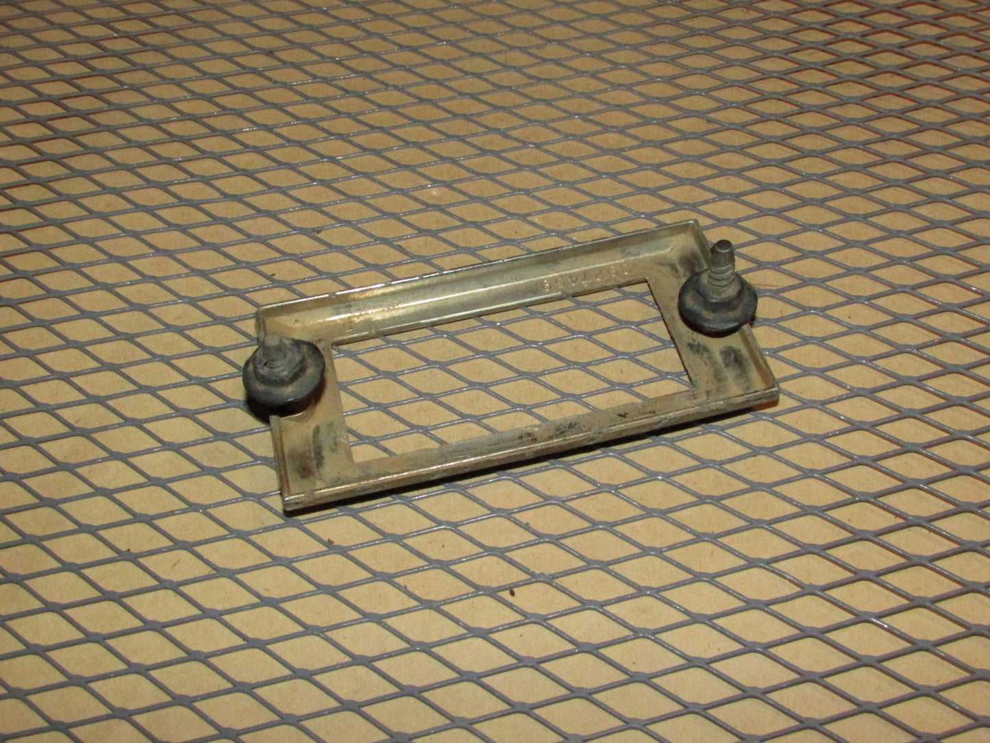 68 Chevrolet Camaro OEM Rear Front Side Marker Light Lamp Mounting Chrome Bezel