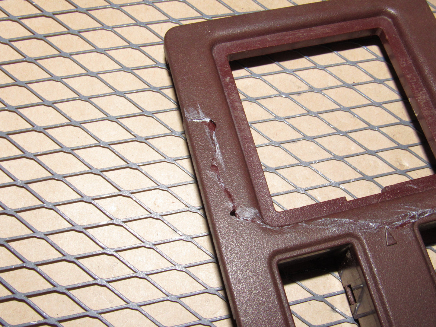 84 85 Mazda RX7 OEM Center Console Window Balance Fade Switch Bezel Trim Cover