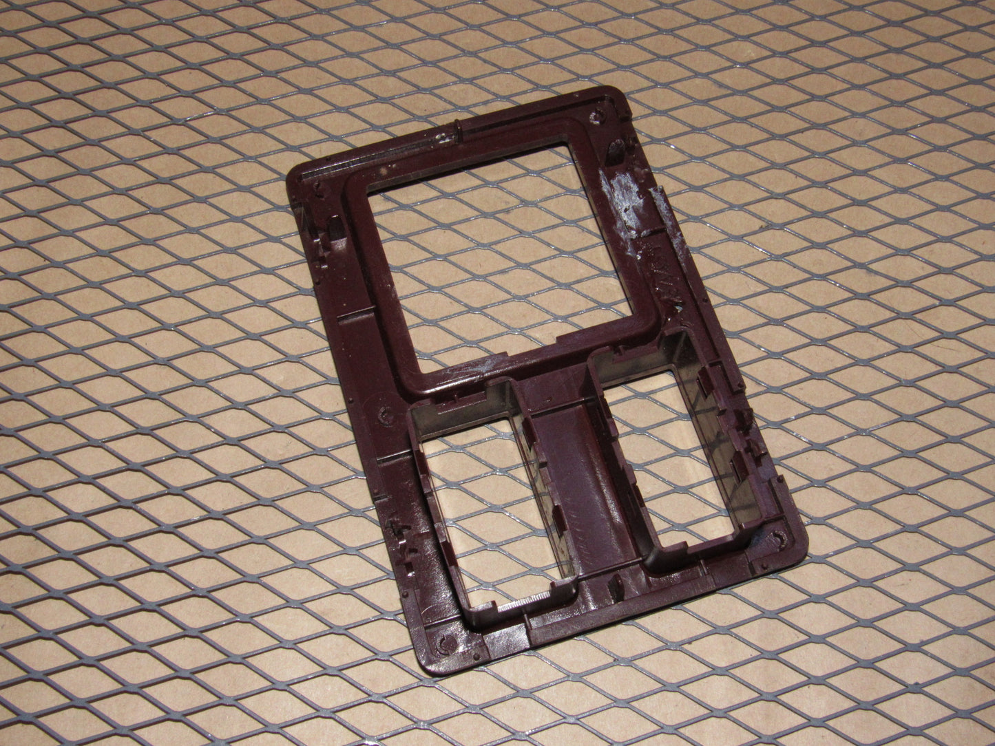 84 85 Mazda RX7 OEM Center Console Window Balance Fade Switch Bezel Trim Cover
