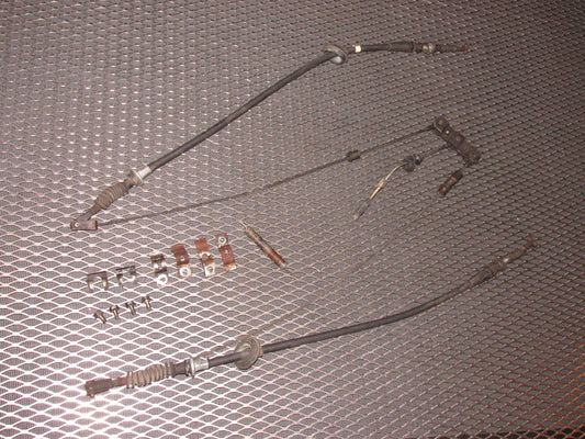 84 85 Mazda RX7 OEM Parking Brake Cable Set
