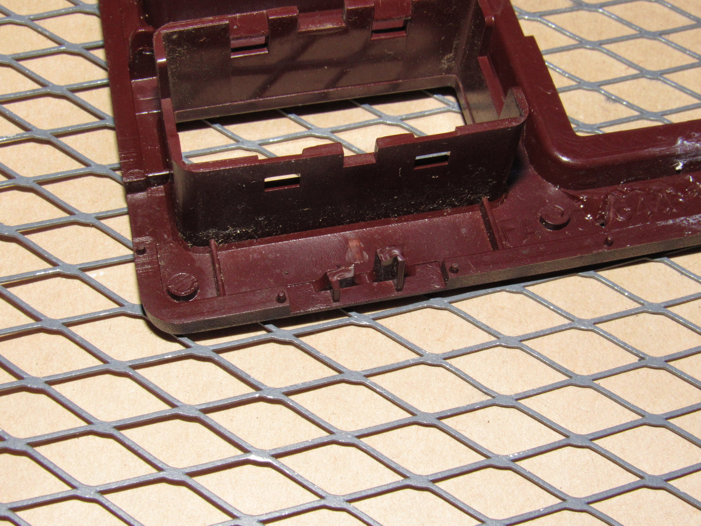84 85 Mazda RX7 OEM Center Console Window Balance Fade Switch Bezel Trim Cover