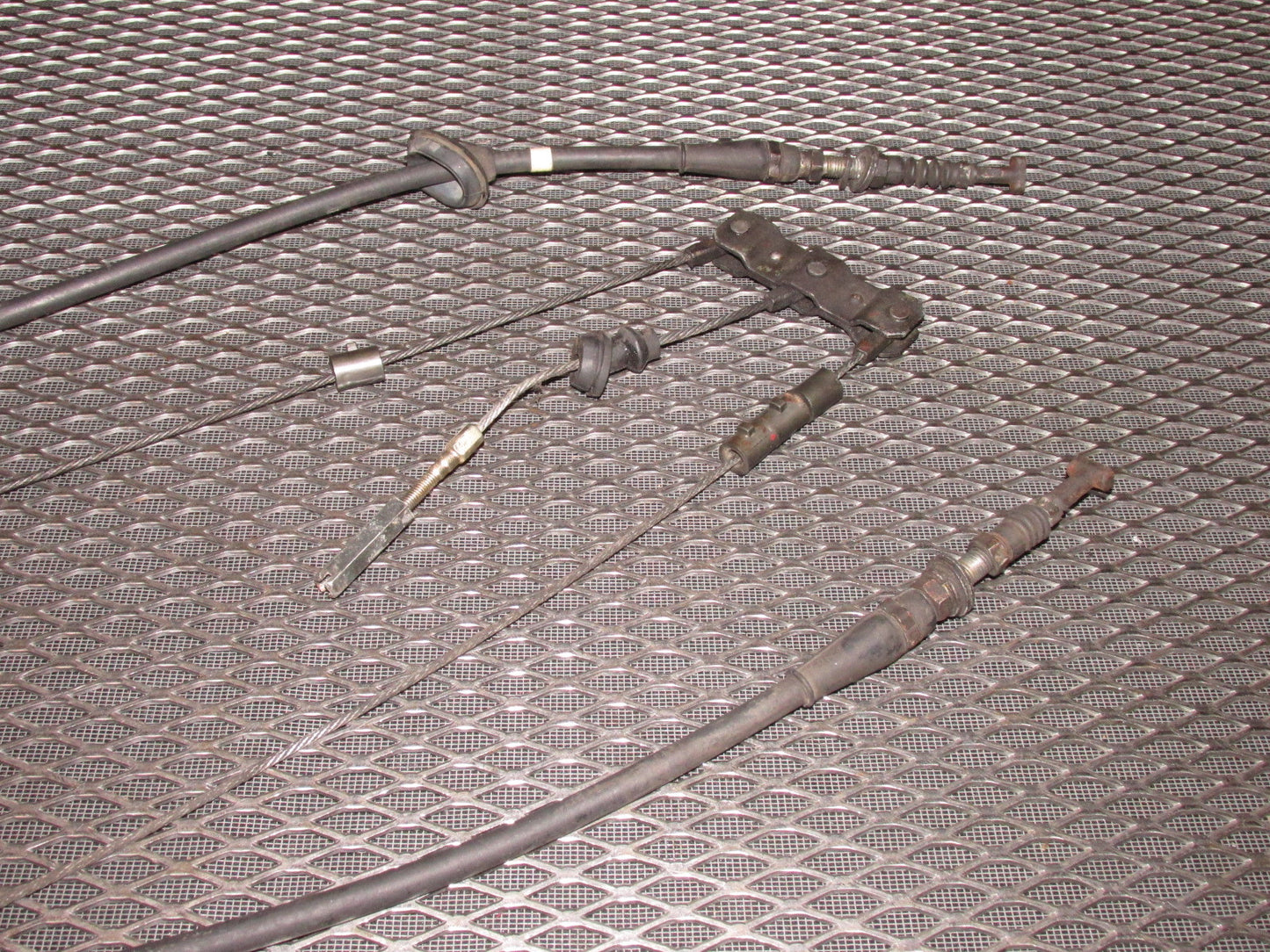 84 85 Mazda RX7 OEM Parking Brake Cable Set