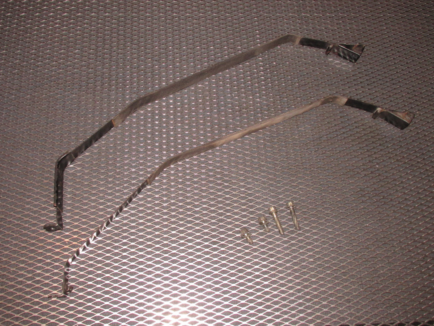 84 85 Mazda RX7 OEM Gas Tank Strapping Set