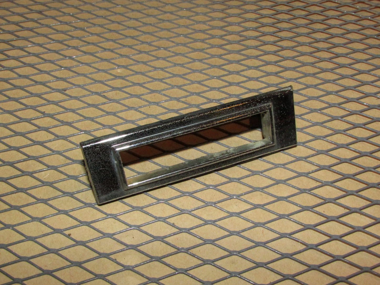 69 Chevrolet Camaro OEM Front Rear Side Marker Light Lamp Chrome Mounting Bezel