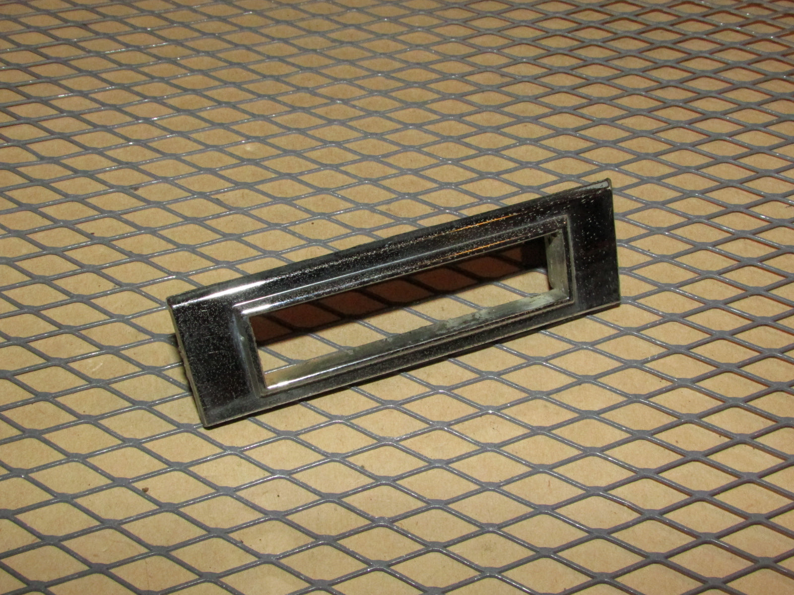 69 Chevrolet Camaro OEM Front Rear Side Marker Light Lamp Chrome Mounting Bezel