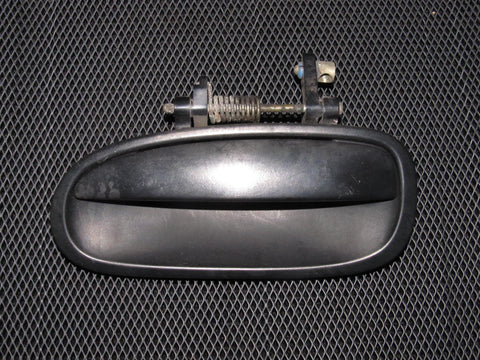 96-00 Honda Civic OEM Black Exterior Door Handle - Rear Left