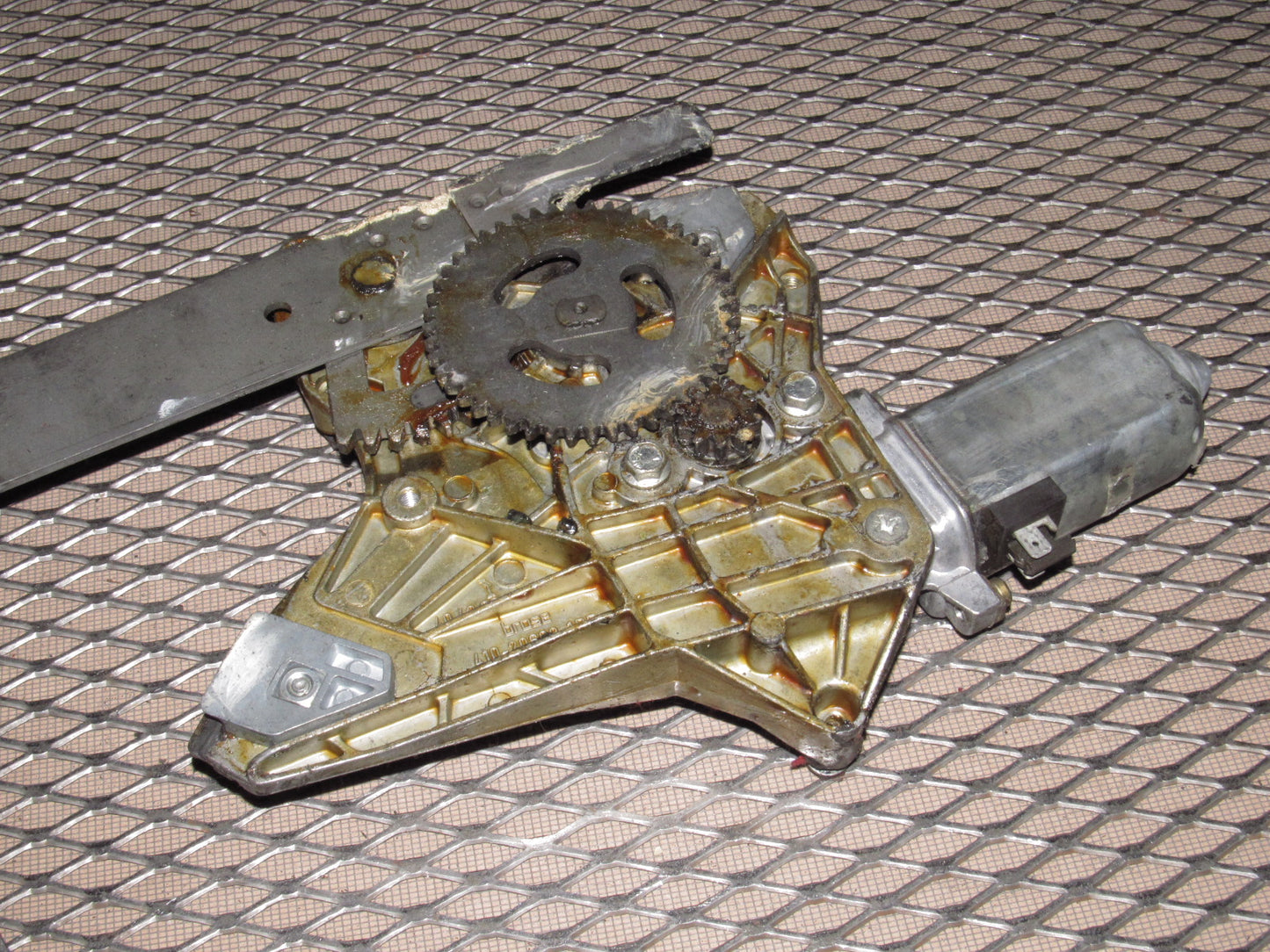 83-85 Porsche 944 OEM Window Regulator With Motor - Right