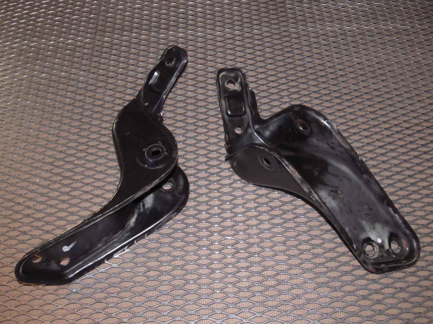 90-96 Nissan 300zx OEM Front Torsion Tension Rod Bracket - Set