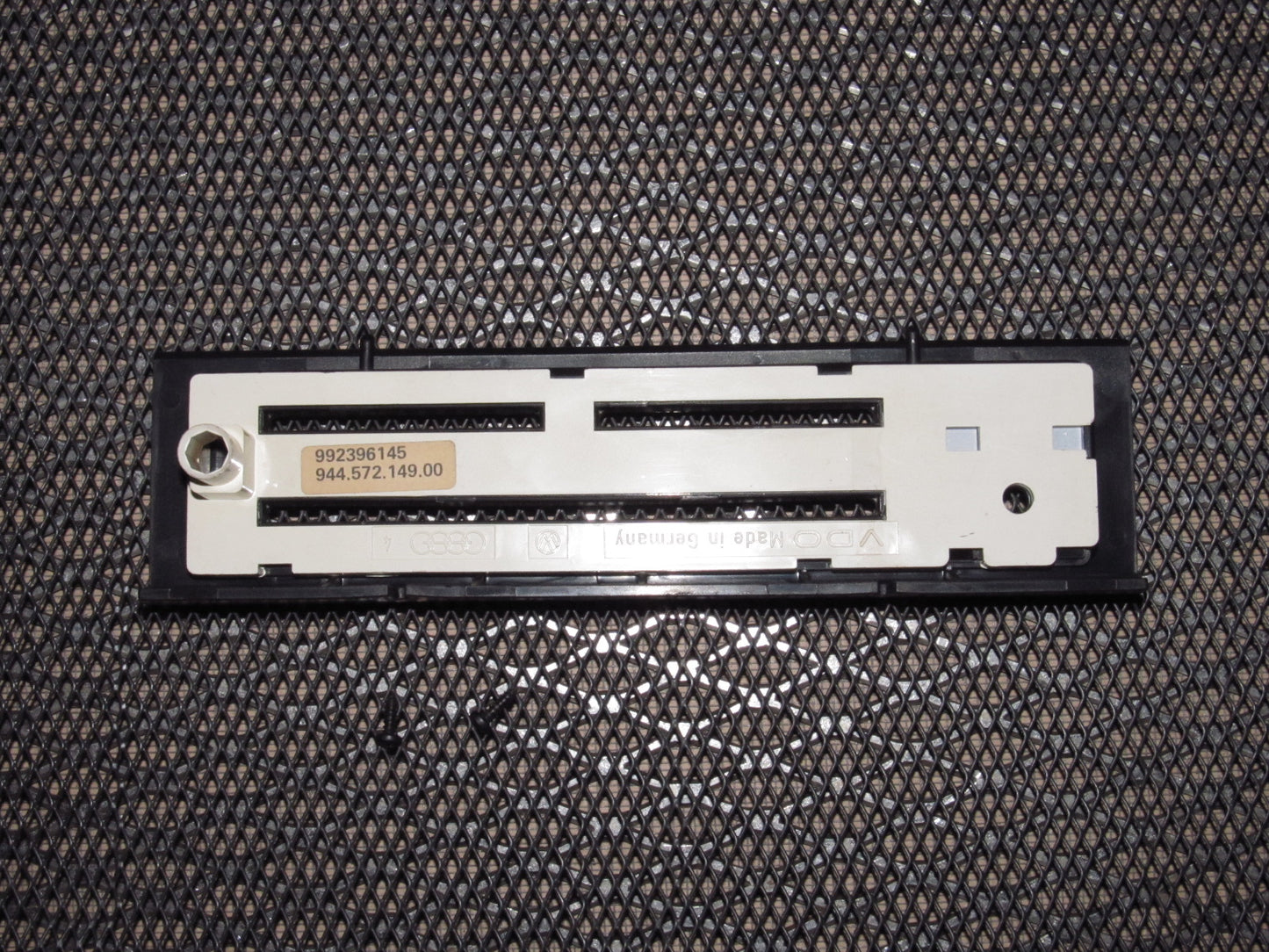 83-85 Porsche 944 OEM Climate Control Faceplate