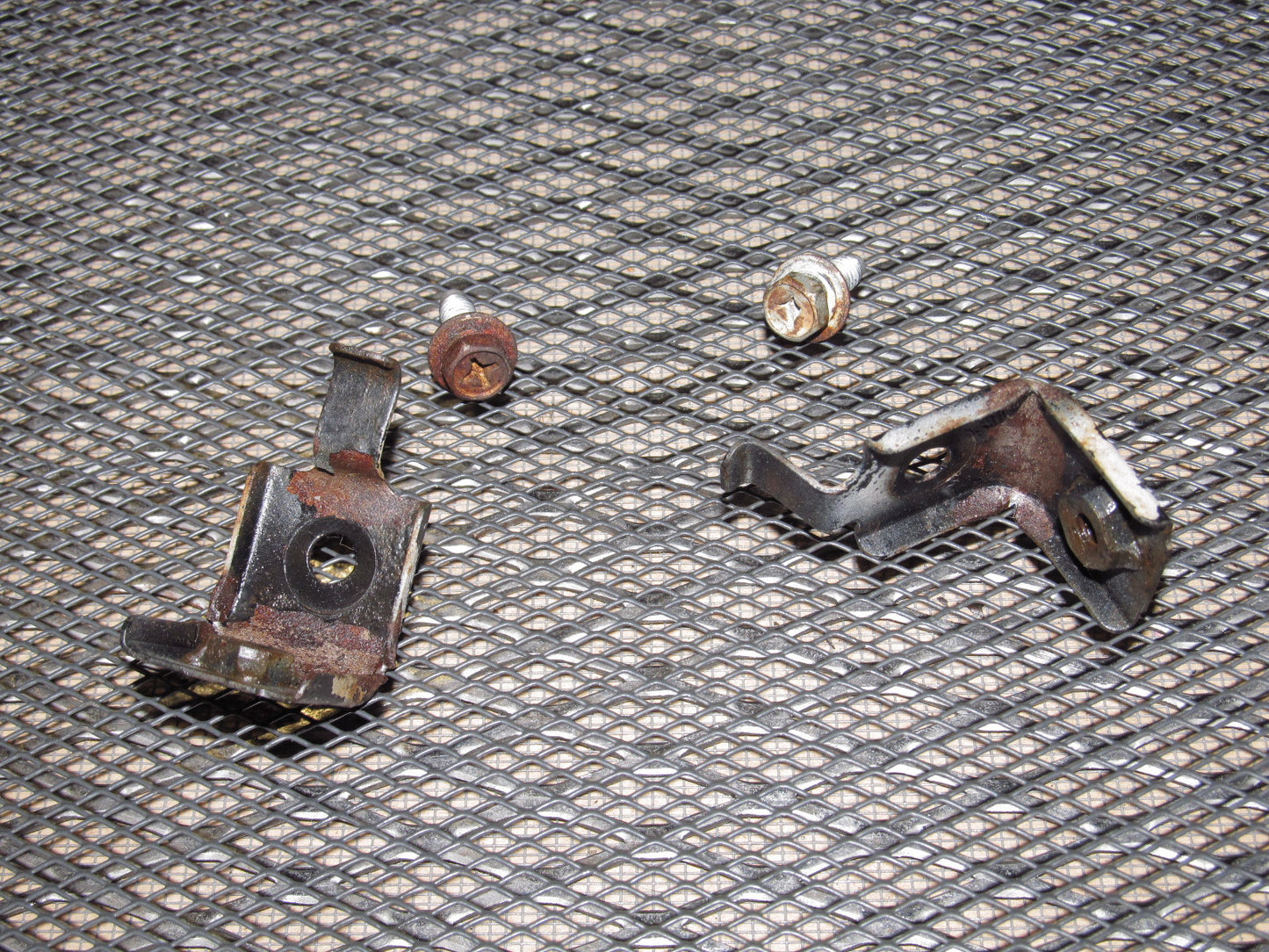 90-96 Nissan 300zx OEM Front License Plate Bracket - Set